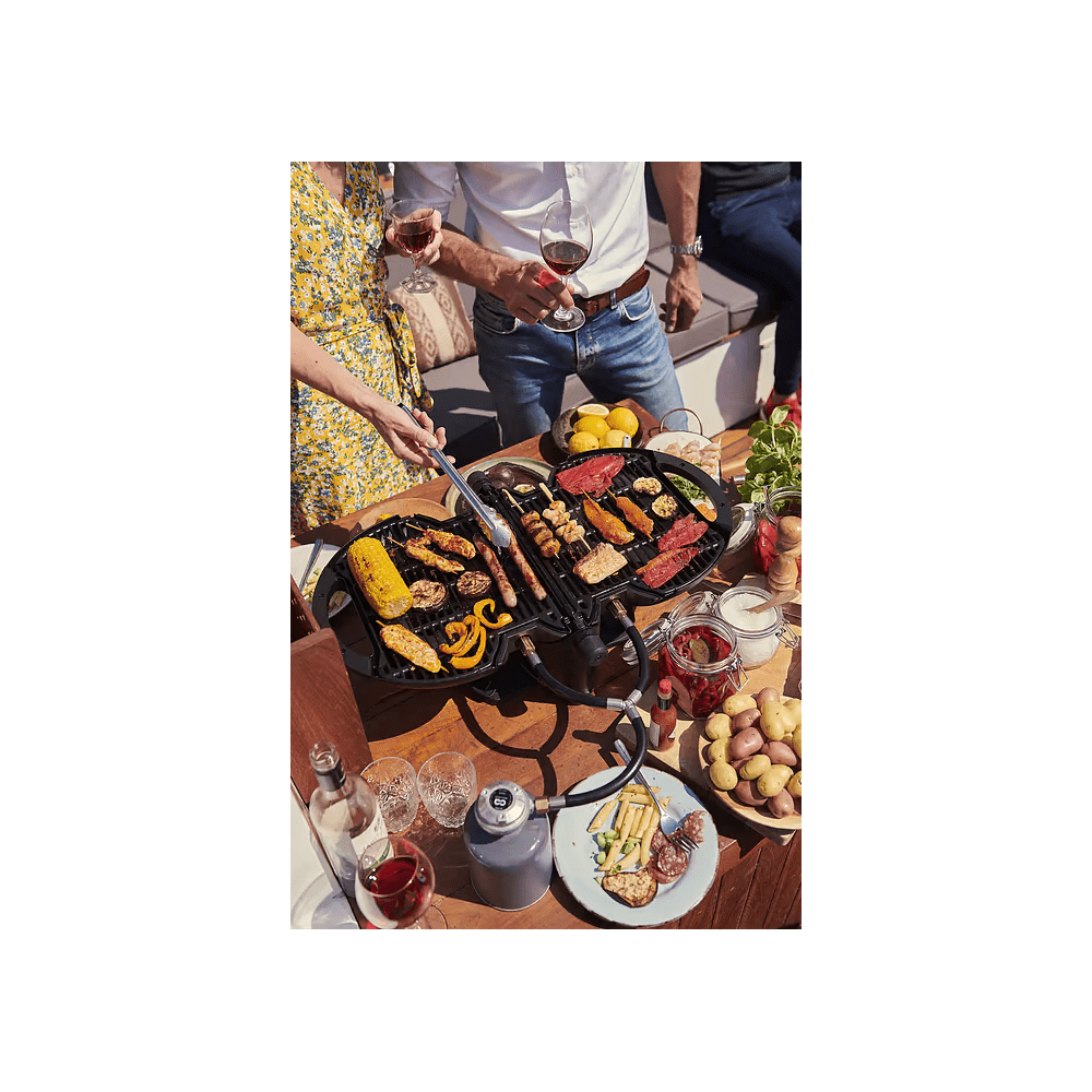 NomadiQ kannettava kaasugrilli, musta - Image 6